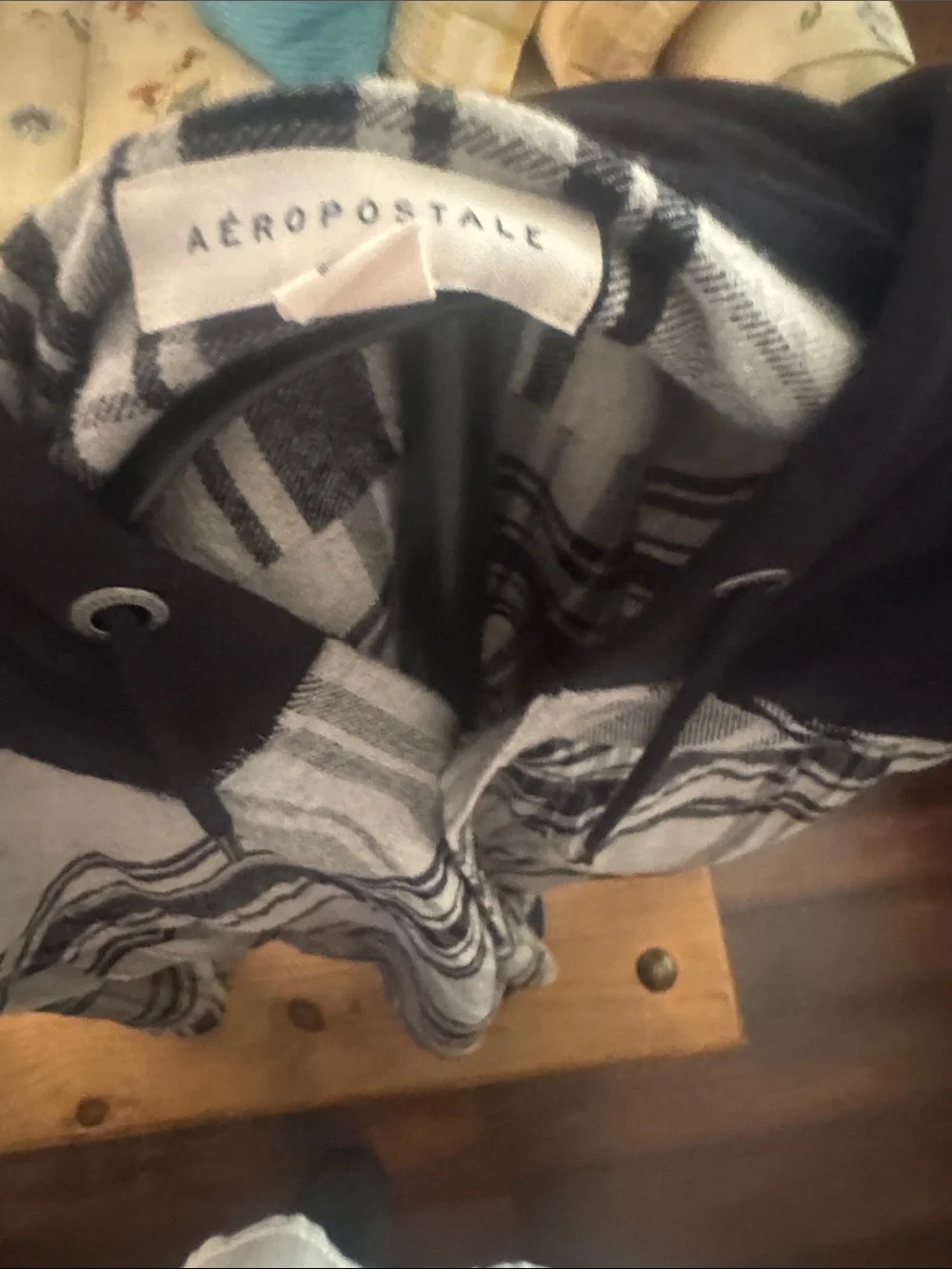 Aeropostale lightweight plaid
